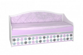 Кровать с мягкой спинкой 800 Рокси (без матраса) в Ягодном - yagodnyj.germes-mebel.ru | фото